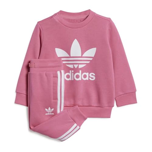 adidas Survêtement Rose Fille Crew Sweatshirt
