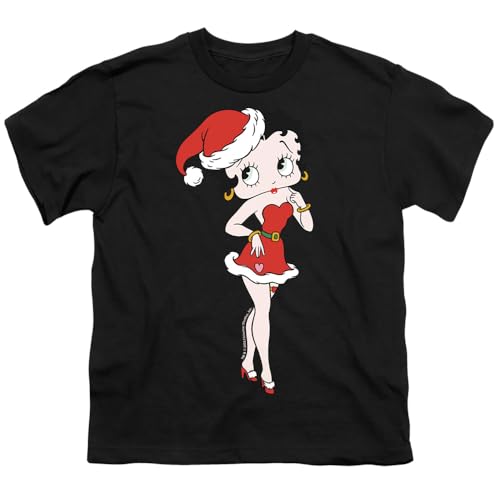 Betty Boop Christmas Pin Up Kids T Shirt for Youth Toddler Boys and Girls2