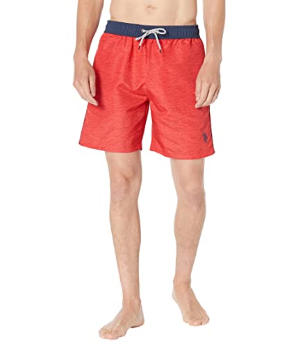 U.S. POLO ASSN. USPA Contrast Waistband Swim Shorts