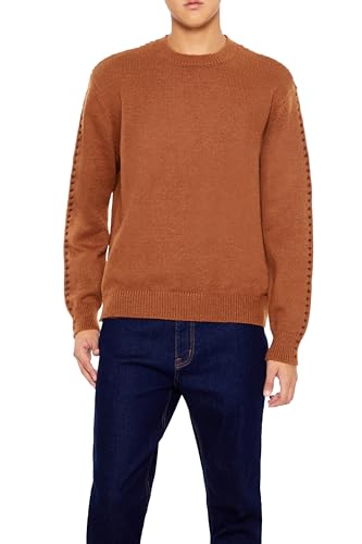Forever 21 Men's Whipstitched Crew Sweater