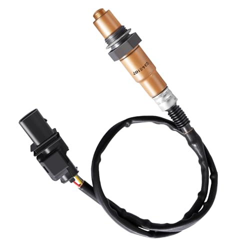LSU 4.9 Lambda WideBand 17025 Oxygen O2 Sensor, Replacement 02 Sensors Gauge Compatible with AEM 30-4110 30-0300 30-0310 X Series AFR Inline Controller UEGO Air Fuel Ratio Wideband 0258017025