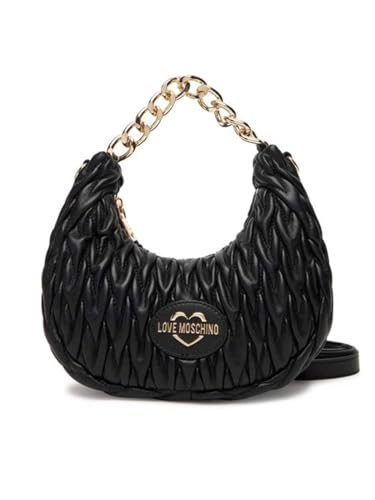 Moschino Sac femme Love, Noir , HOBO 24 X 19 X 9 JC4014