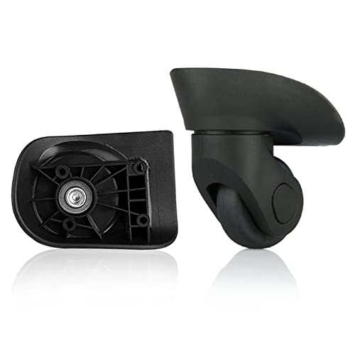 Luggage Wheels,Universal Luggage Casters,1 Pair Luggage Wheel Replacement Spare Spinner Caster for Suitcase Wheel Repair (W079)