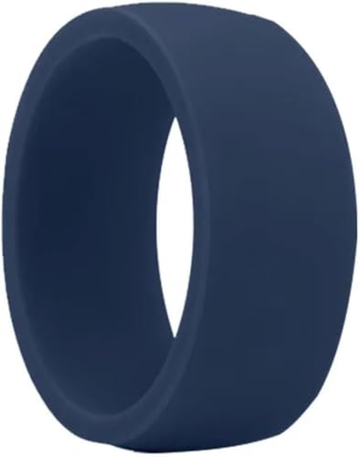 Bague silicone homme bleu camo pour le sport et outdoor