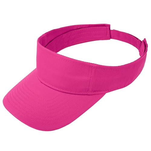 Image of 12 Pcs Sun Visor for Women Men Outdoor Sport Golf Tennis Softball, Adjustable Visors Hats