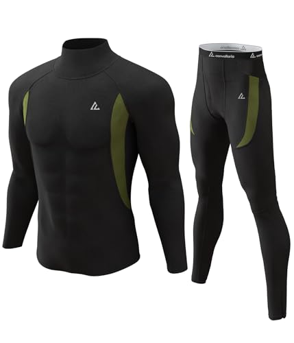 Image of CL convallaria Thermal Underwear Long Johns Set Mens Winter Gift Hunting Gear Sport Base Layer Bottom Top