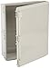 BUD Industries NBF-32336 Plastic Outdoor NEMA Economy Box 20.86" L x 16.92" W, Gray