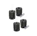 CNZ XY-180 Aquarium Air Driven Biochemical Bio Sponge Filter Up to 10 Gallon, 4-Pack
