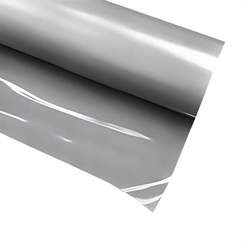 Film vinyle thermocollant résistant VViVid gris argenté haute durabilité textile