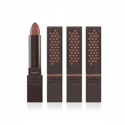 Burt's Bees 100% Natural Moisturizing Lipstick, Suede Splash - 4 ...
