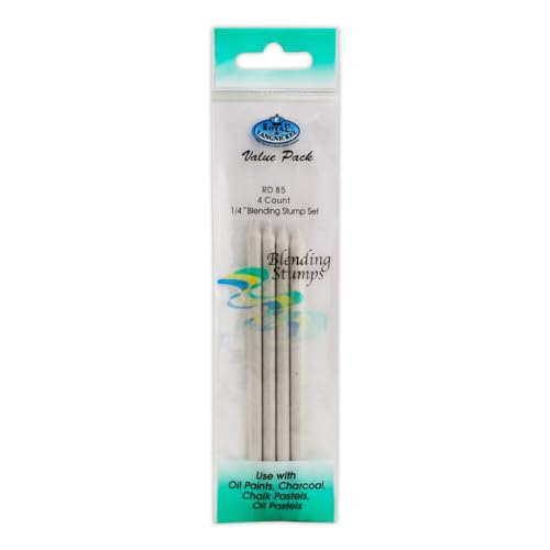 Royal & Langnickel RD85 Royrd85 Royal Blending Stump 4 Pk Small 14