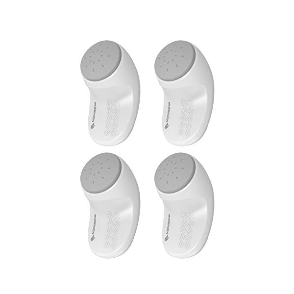 EUDEMON (4 Pack,White) Adjustable Door Guard Door Stop, Finger Pinch Guard,Revolving Door Stopper for Child Proofing…