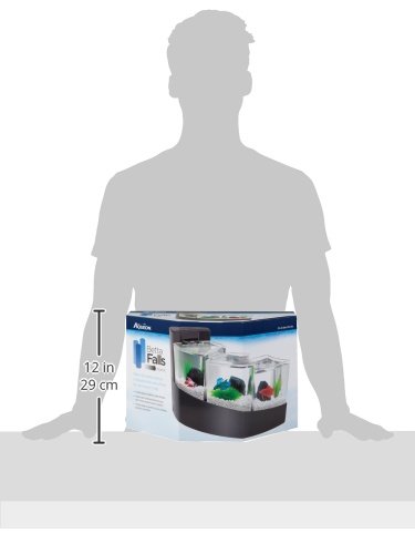 Aqueon 100101218 Betta Falls 3 Section Aquarium Fish Tank thumb #2