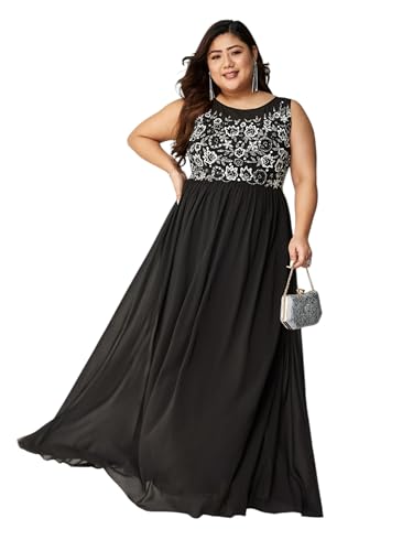 Image of Miss Chase A+ Women's Polyester Gathered Maxi Dresses