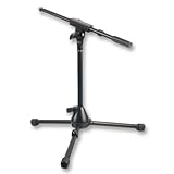 Longitud del bombo: 525mm. Pulse - Soporte para micrófono de mini bombo (para baterías, tambores, o amplificadores de guitarra)