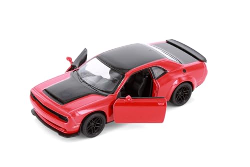 2023 Challenger SRT Demon 170 Muscle Car Modelo 1/40 miniatura 2