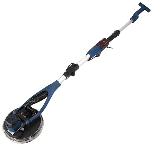 Trockenbauschleifer mit Getriebe, Giraffe, DEDRA 500 W, 900-2100 U/Min, bürstenloser Motor, BMC, für das Schleifen von Trockenbau, leicht, teleskopierbarer, klappbarer Stiel, LED-Beleuchtung Trockenbauschleifer mit Getriebe, Giraffe, DEDRA 500 W, 900-2100 U/Min, bürstenloser Motor, BMC, für das Schleifen von Trockenbau, leicht, teleskopierbarer, klappbarer Stiel, LED-Beleuchtung