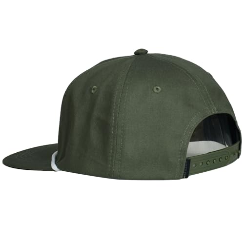 Image of EDTREK Performance Outdoorsman Snapback Truck Hat with Flat Brim - Unique Animal Embroidery