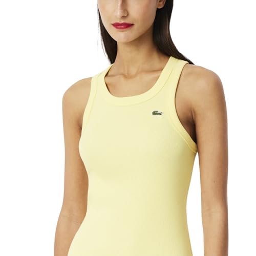 Image of Lacoste Women's Core Collection Slim Fit Sleeveless T-Shirt Dress