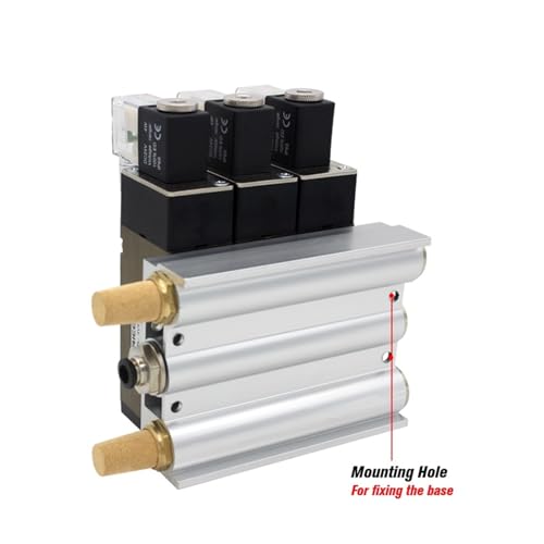 Électrovanne 5 voies 2 positions 4V410-15 collecteur alu 2 stations