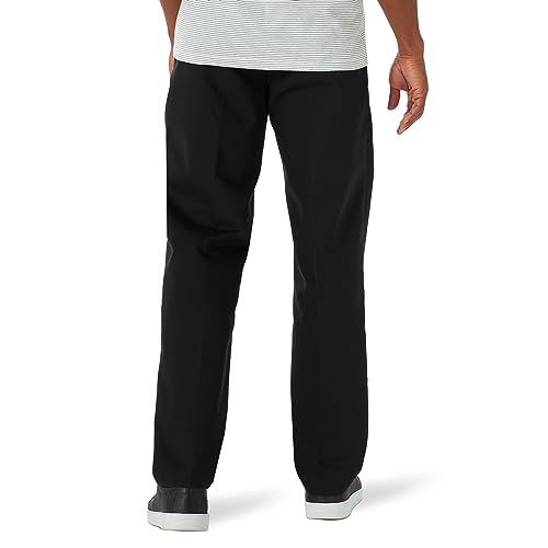 LEE Men's Total Freedom Stretch Relaxed Fit Flat Front Pant3