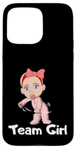 Gender Reveal Party Team Girl Cute Flossing Baby Floss Gift �X�}�z�P�[�X iPhone 15 Pro Max �p