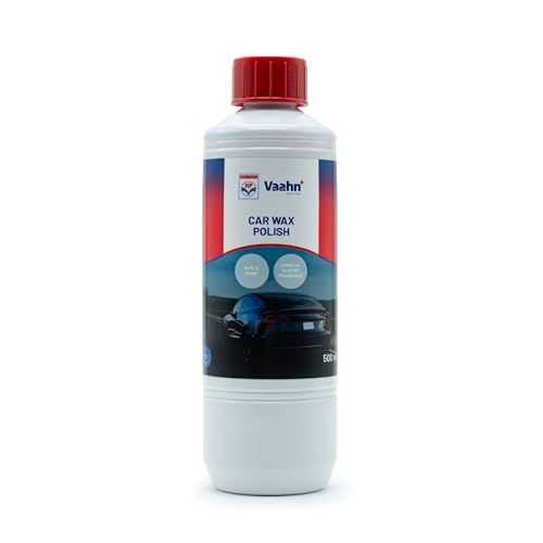 Image of HP Vaahn Car Wax Polish - 500ml | High Gloss Liquid Wax for Deep Shine & Paint Protection | Polish for Car Exterior and Body | Water Repellent UV Protection Formula
