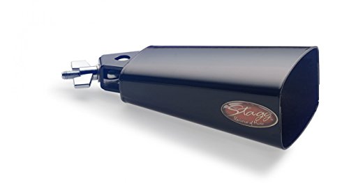 Stagg CB905BK Traditional 5.75-Inch Cowbell for Drumset