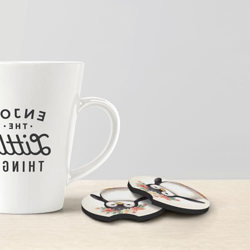 Set de 2 posavasos para portavasos de carro 2.7 pulgadas miniatura 4