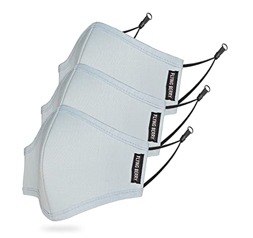 Image of FLYING BERRY Comfortable Anti Pollution Multi Layers Washable Linen Face Mask