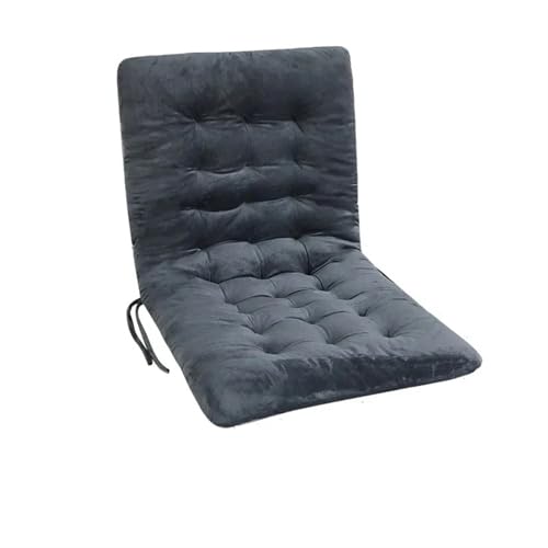 MAQDDO Deckchair Cushion Thicken Office Sedentary All-in-one Stool Pad Modern Simple Style Solid Color Chair Cushion Fashion Home Decor Non-slip Seat Mat For Indoor Outdoor(94x45cm)