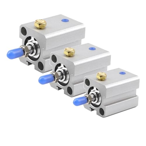 Cilindro de simple efecto SSA12 con carrera de 5mm para extrusión precisa 4