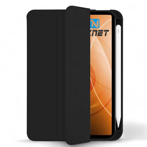 TEKNET Case Folder Silicon Case for Huawei MatePad 11.5 (2023) BTK-W00 BTK-W09 Smart Lightweight Soft Protector with Shockproof Stand, Auto Sleep/Wake (Black)