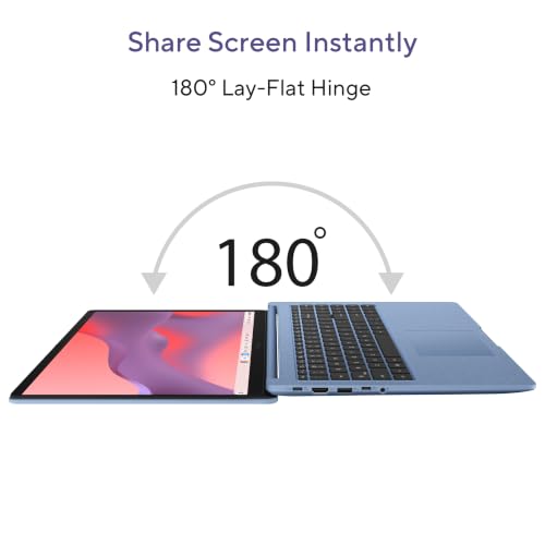 Image of ASUS Chromebook CM1505 (2026), Smartchoice, MediaTek Kompanio 540 Processor, 4GB RAM, 64GB SSD, FHD, 15.6 inch(39.6 cm), 60Hz, Chrome OS, Fabric Blue, 1.49 Kg, CM1505CM4A-S70080, Thin & Light Laptop