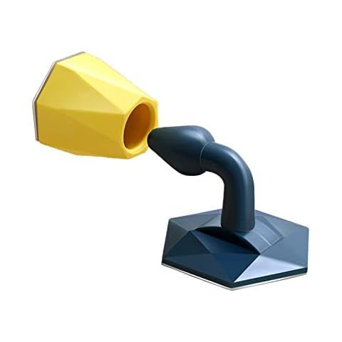 Door Stop,Silent Door Stops with Silicone Bumper,Self Adhesive Door Holder Punch Free Floor Door Stopper for Home Bedroom Living Room Office Cover