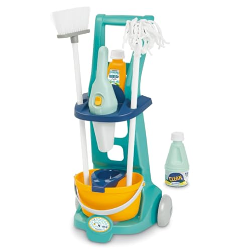 Jouets Ecoiffier - 2769 - Chariot ménage - Jeu d'imitation - A partir de 18 mois - Fabriqué en france