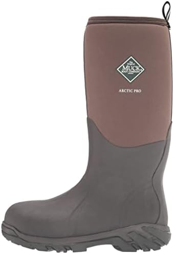 Muck Boot Men's Arctic Pro Steel Toe Boot Industrial, Brown, 8 | Image 7