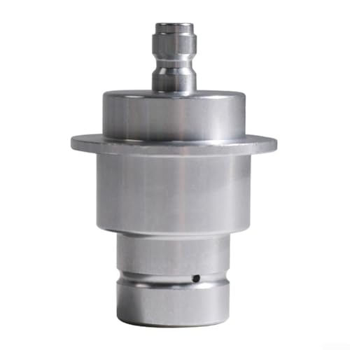 Oniissy Adaptador de dióxido de carbono de repuesto para adaptador de conexión rápida SodaStream con construcción de aluminio y compatibilidad versátil (plateado)