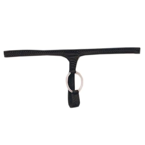 Men's Sexy Thong Bikini Hole Briefs Comfortable Breathable Nylon Underwear