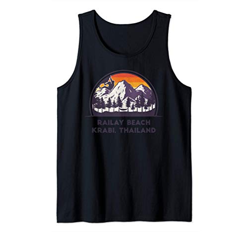 Railay Beach Krabi Rock Climbing Hiking Tank Top