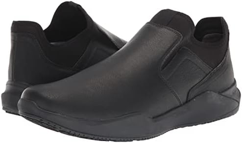 Dr. Scholl's Mens Hidden Slip-Resistant Sneaker Black Leather 9.5 M | Image 6