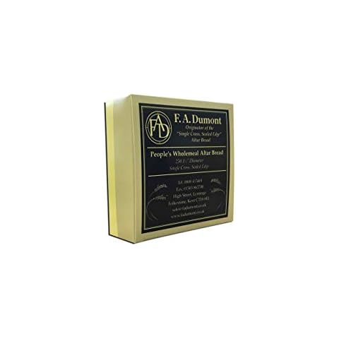 F.A. Dumont Altar Bread -1 1/8" Wholemeal - 250/Box Cover