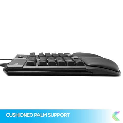 KINESIS Freestyle Edge RGB Plus Split Mechanical Keyboard | Hotswap Tactile Switches | RGB | Ergonomic | Detachable Palm Support | Fully Programmable | Mac Keycaps Included | Lift Kit Included by KINESIS - Image 8