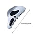 Halloween Hairpin, Funny Big-Mask Ponytail Clip Hair Accessories for Women, Creative Skull Hair Clip, For All Hair Types（2pcs）