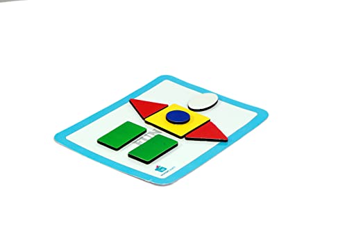 Image of Wonderlearn Little Einstein Series - Fun And Learning Toys For 2+ Year Old Boys And Girls - Build Motor Skills, Problem Solving, Stem, Pretend Play (Shape Explorers), Multicolor