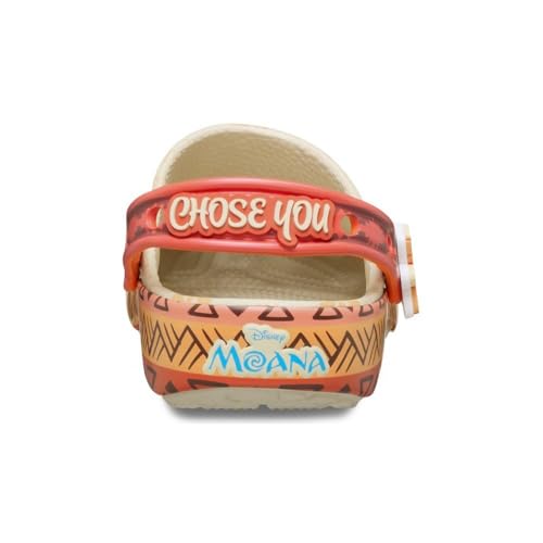 Image of Crocs Unisex-Child Disney Moana Classic Clogs, Kids and Toddler Shoes