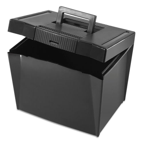 for 20861 13.5 in. x 10.25 in. x 10.88 in. Letter File Box - Black