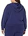 The Drop Women's Remi Loose French Terry Long Sleeve Hoodie Sweatshirt , Navy, S