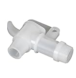 Vestil VDFT Polyethylene Drum Faucet with Handle, 3/4