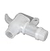 Vestil VDFT Polyethylene Drum Faucet with Handle, 3/4" Accommodates Bung